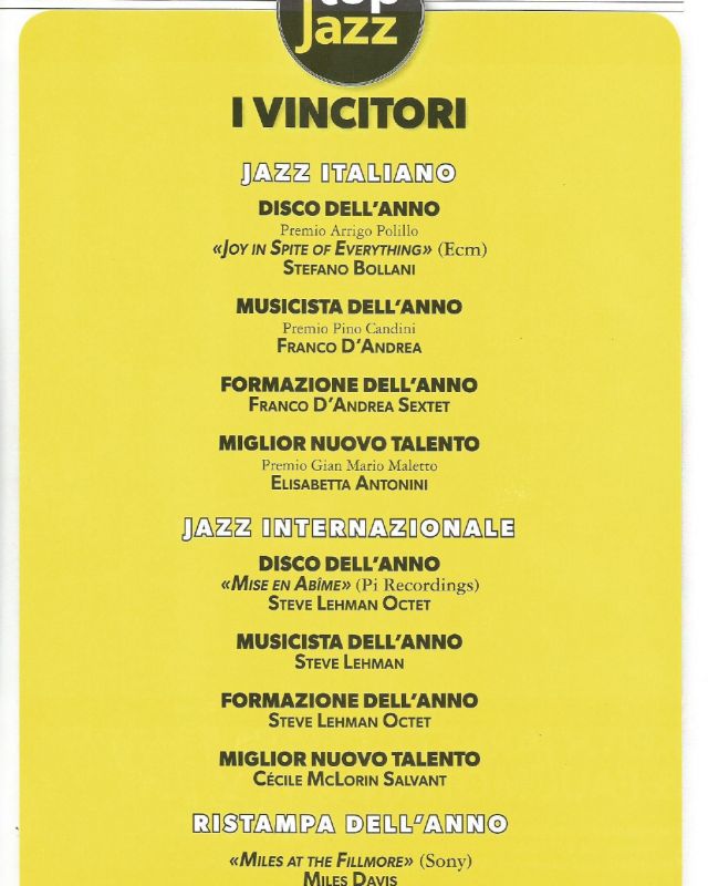 MUSICA JAZZ Dec 2014 Top Jazz